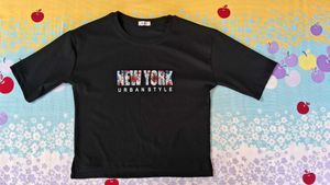Black "New York Urban Style" T-Shirt