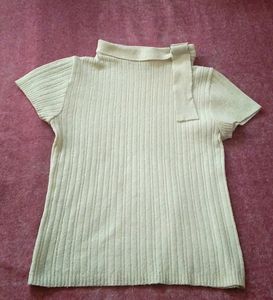 Soft Lemon Yellow Skivi Top
