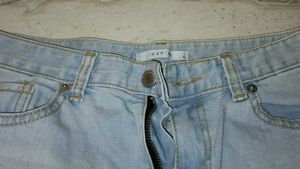 Light Wash Denim Shorts