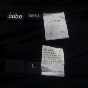 odbo Black Sleeveless Dress
