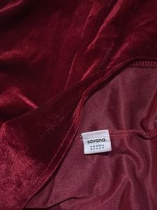 Velvet Square Neck Mini Dress