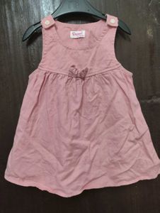 Kids / Baby Girl Peach Colour Frock