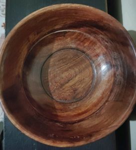 Set of 3 Wooden Mixing Bowls