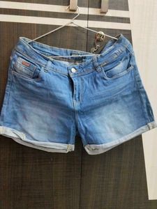 Girls Short Denim
