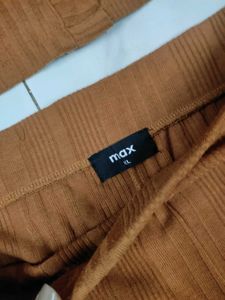 MAX- Cute Ribbed Two-Piece Set