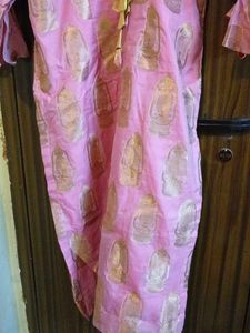 Pink Kurta Set with Pants