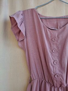 pink dress