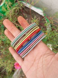 Boho Stackable Thread Bangles