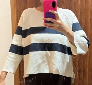 Striped Long Sleeve Top