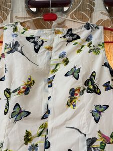 white floral dress