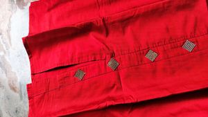 Elegant Red Kurta for Women