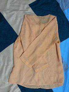 Elegant Peach Top