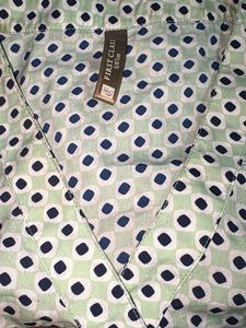 Light Blue Polka Dot Kurti