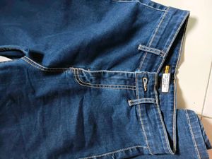 Bootcut High-Waisted Denim Jeans