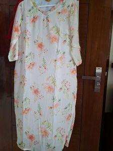 Floral Print Kurta
