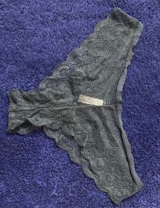 Branded Lace Thong Panty