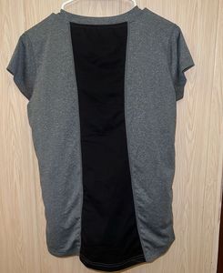 Champion Grey V-Neck T-Shirt