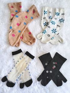 🤩 Cute Toe Separator Socks - Multi Pack 💖