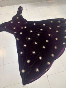 Imported Velvet  Frock
