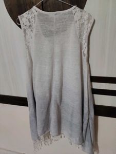 Embellished Boho Chic Tunic Top