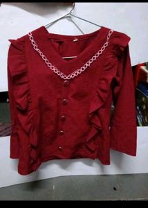 Maroon Top