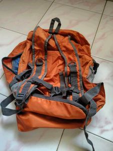 Orange Tripole Gears Backpack