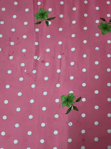 Floral &amp; Polka Dot print bedcover