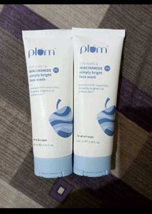 Plum Face Wash &amp; Dot &amp; Key Sunscreen