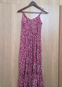 Floral Print Maxi Dress