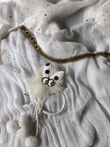 Elegant Gold Chain with Green Stones