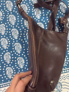 Coach Brown Leather Hobo Bag