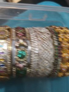 Assorted Indian Bangles Set