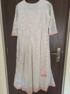 Heavy Embroidered Anarkali with Dupatta M