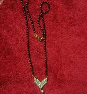 Stylish Mangalsutra with CZ Stones