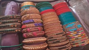 Assorted Indian Bangles Set