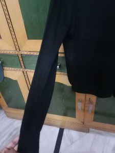 Classic Black Turtleneck Sweater