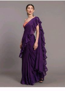 Suta Pur Solid Pure Cotton Purple Sa