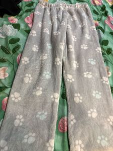 Cozy Paw Print Pajama Pants