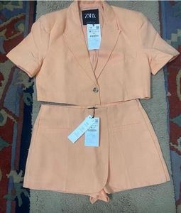Zara Peach Co-ord Set - New