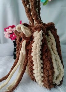Chunky Knit hand Bag