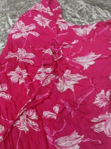Pink new short kurti