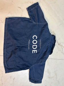 Denim Short Sleeve Shirt