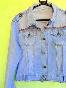 Denim Jacket For Women || New Condition ||