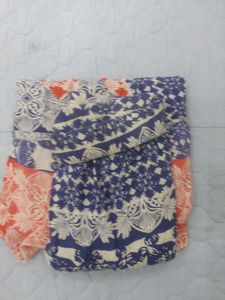 Bohemian Strapless Print Dress