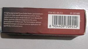 Swiss Beauty Matte Lipstick