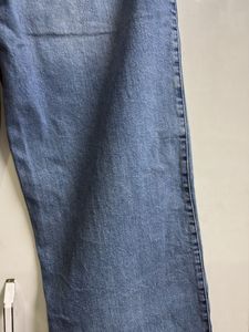 Wide Leg Denim Jeans High Waist