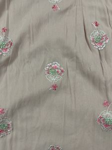Elegant Floral Embroidered Kurta Set