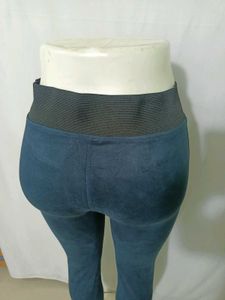 Imported Brand Comfortable Blue Athleisure Legging