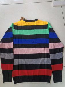 Striped Pullover Sweater