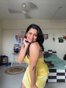 Yellow Satin Slip Dress